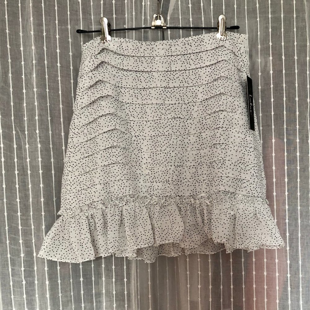 NEVER WORN Lulu's Polka Dot Miniskirt
